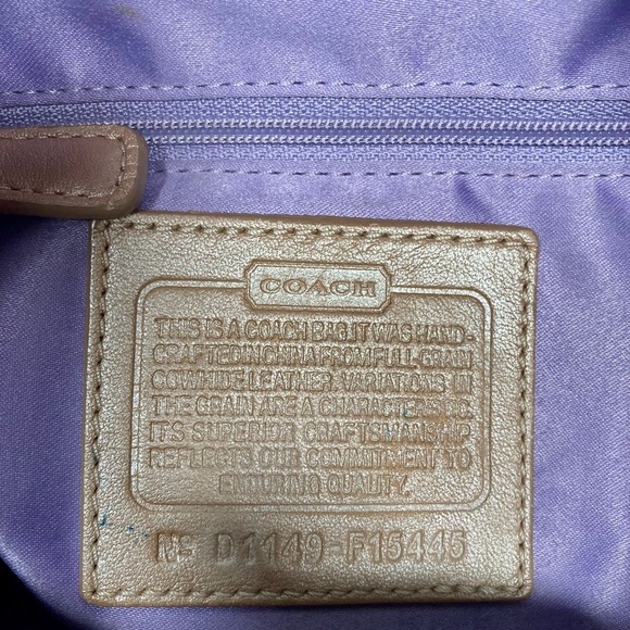 Coach Leather Madison Sabrina Satchel Purse​​ - Picture 16 of 16